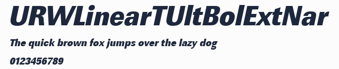 URWLinearTUltBolExtNar
