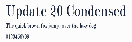 Update 20 Condensed