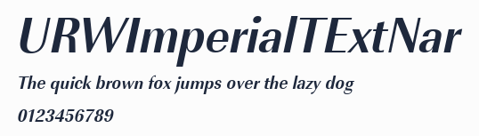 URWImperialTExtNar