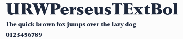 URWPerseusTExtBol