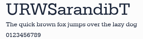 URWSarandibT