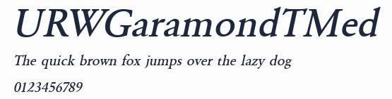 URWGaramondTMed