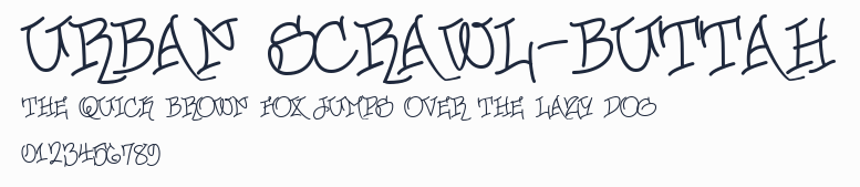 Urban Scrawl-Buttah