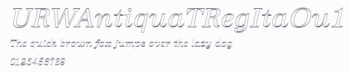 URWAntiquaTRegItaOu1