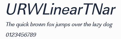 URWLinearTNar