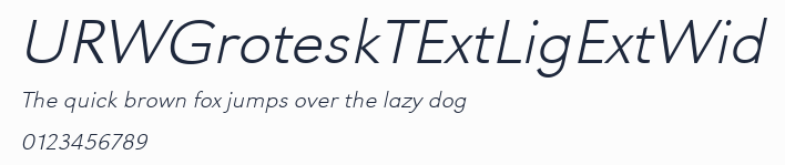 URWGroteskTExtLigExtWid