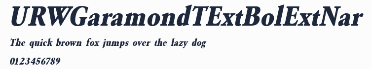 URWGaramondTExtBolExtNar