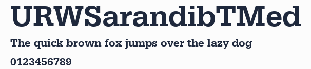 URWSarandibTMed
