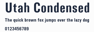 Utah Condensed預覽圖