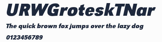 URWGroteskTNar