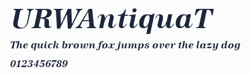 URWAntiquaT