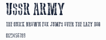 USSR Army