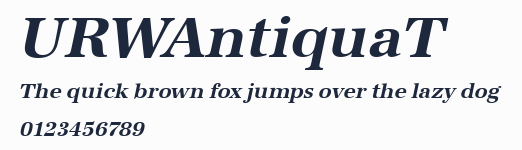 URWAntiquaT