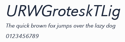 URWGroteskTLig