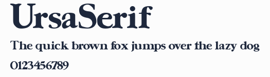 UrsaSerif