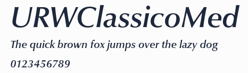 URWClassicoMed