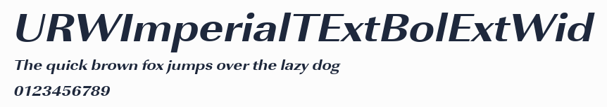 URWImperialTExtBolExtWid