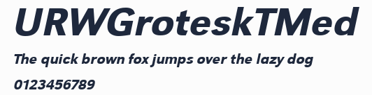 URWGroteskTMed