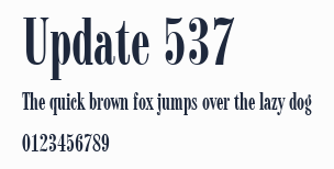 Update 537