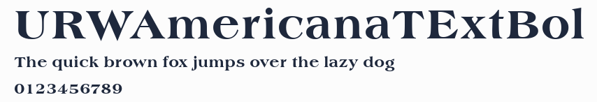 URWAmericanaTExtBol
