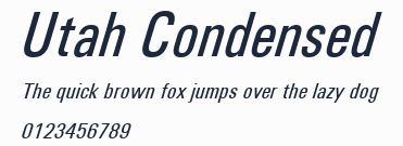 Utah Condensed