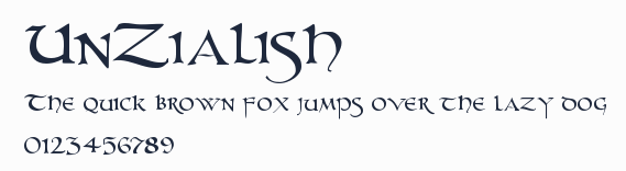 UnZialish