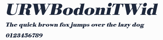 URWBodoniTWid