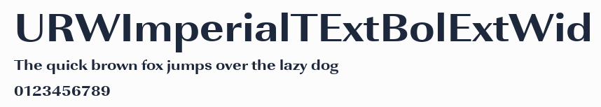 URWImperialTExtBolExtWid
